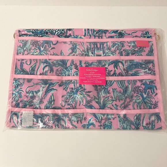Lily Pulitzer hanging organizer Lilac Rose Out Of Office Sealed - Picture 1 of 14